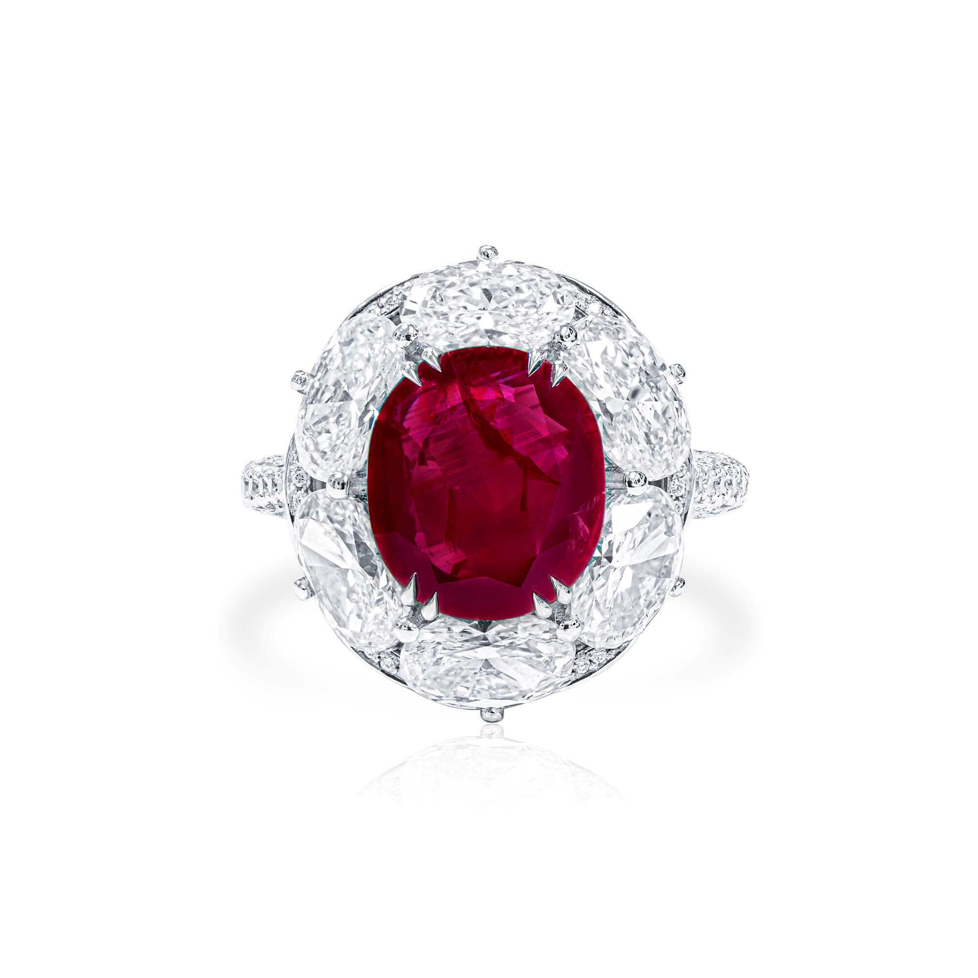 Red Diamond Ring, 4.02 Ct. (9.54 Ct. TW), GRS Certified, GRS2024-038485